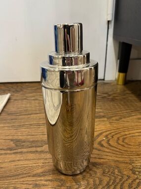 Georg Jensen Cocktail Shaker - Sleek Silver Barware